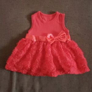 💋3for$10 NWOT Red baby girl dress
